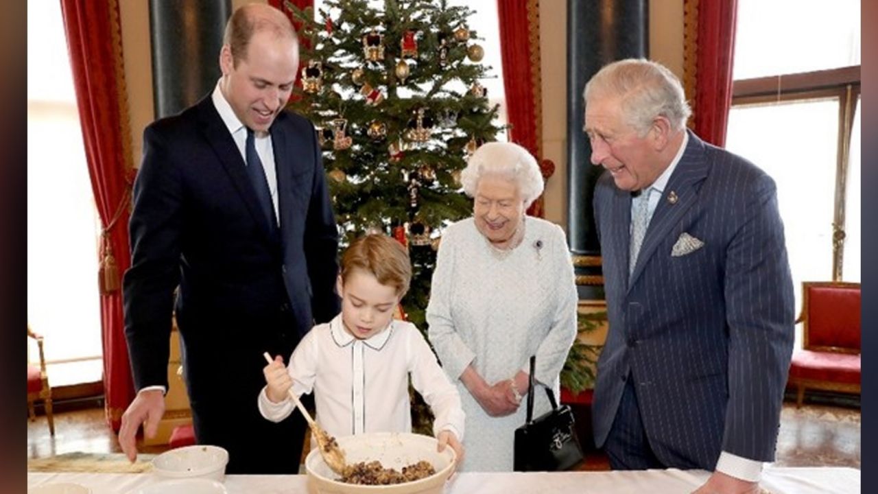 Reina Isabel II de fiesta: Así celebra al primogénito de Kate y William