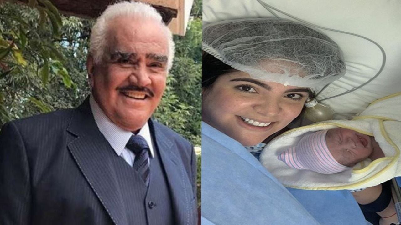 ¡Crece la dinastía! Vicente Fernández se convierte en bisabuelo por segunda ocasión