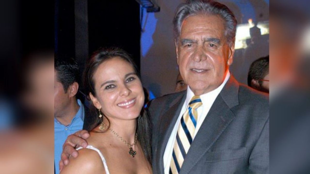 Kate del Castillo enternece con hermosa felicitación de cumpleaños a su papá, Eric del Castillo