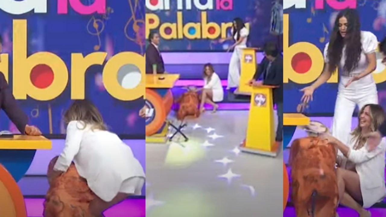 Andrea Legarreta sufre fuerte caída en vivo junto a Galilea Montijo en ‘Hoy’