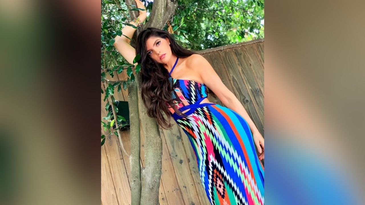 Ana Bárbara cautiva a todo Instagram al bailar en vestidito verde que realza su belleza