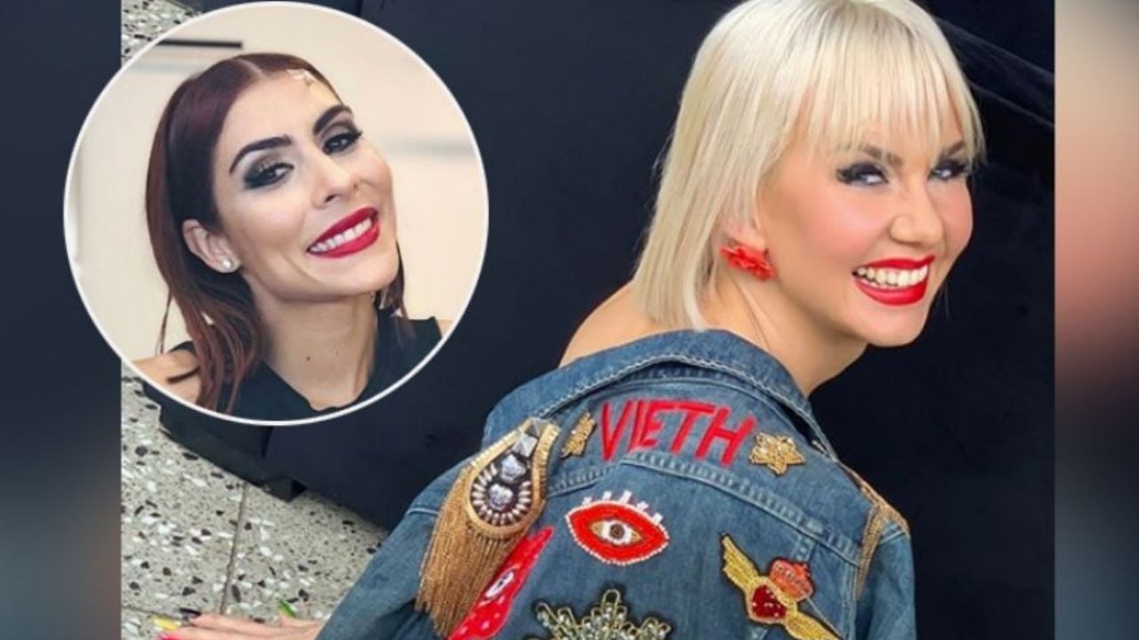 María León le copia el ‘look’ a Michelle Vieth y juntas hacen estallar TikTok: “Las rojas”