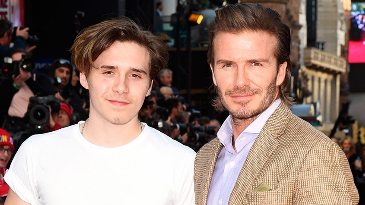 ¡Increíble! Brooklyn y David Beckham posan juntos como modelos para reconocida marca