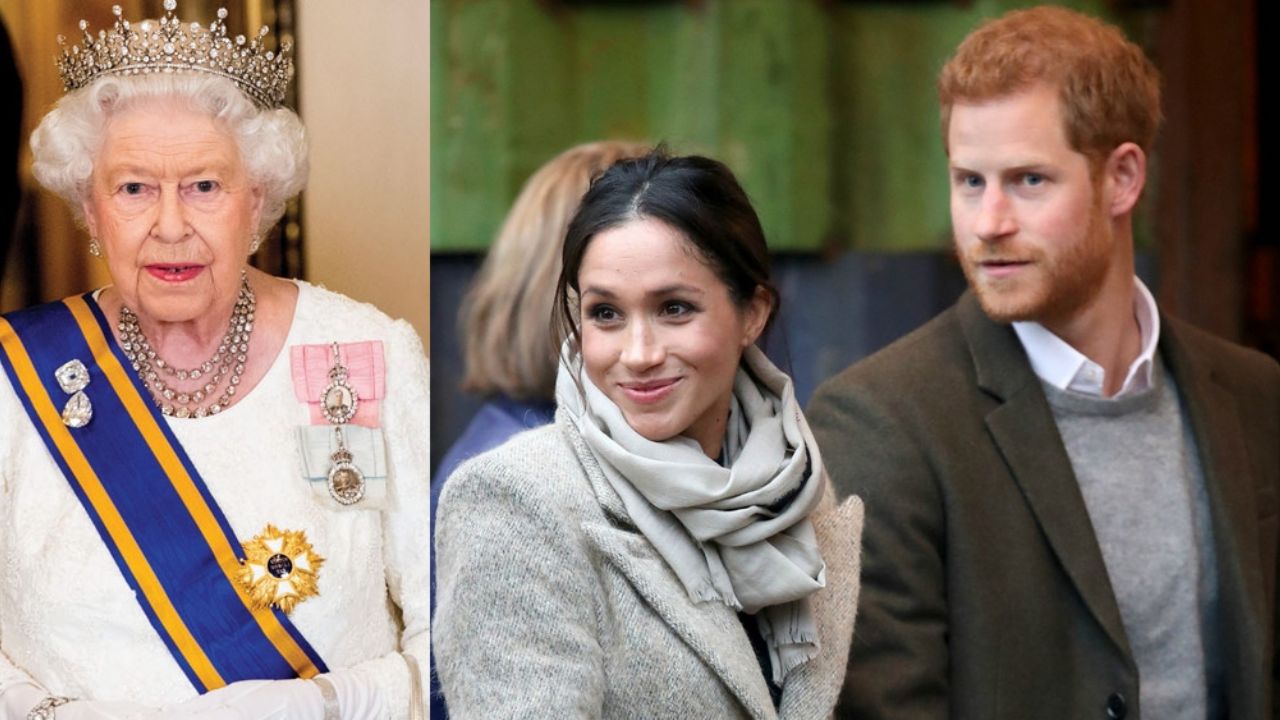 ¿Entre lágrimas? Así fue la despedida de Megham y Harry de la Reina Isabel II hace 6 meses