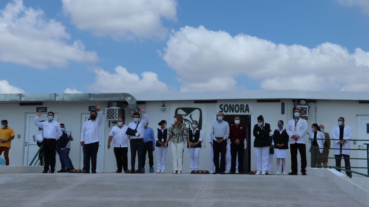 Cajeme: Supervisan Modulo Hospitalario Temporal COVID-19; iniciará operaciones la próxima semana