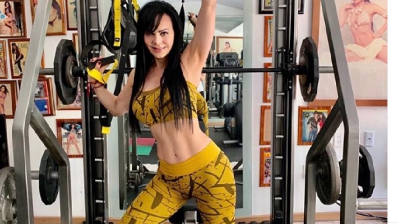 A sus más de 60 años, Maribel Guardia disfruta ejercitarse e infartante foto lo comprueba