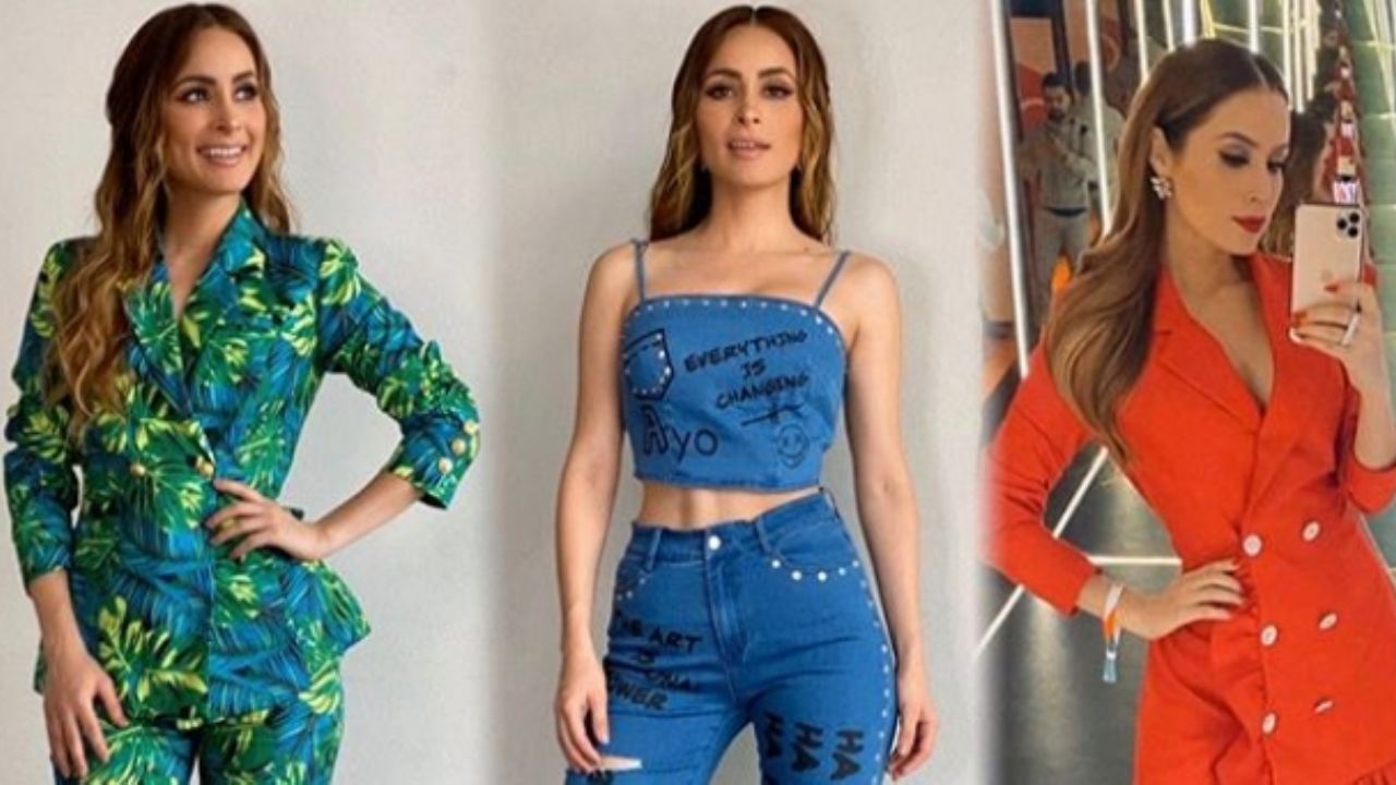 Cynthia Rodríguez hace vibrar el foro de TV Azteca al lucirse en ‘VLA’ con ‘outfit’ de verano