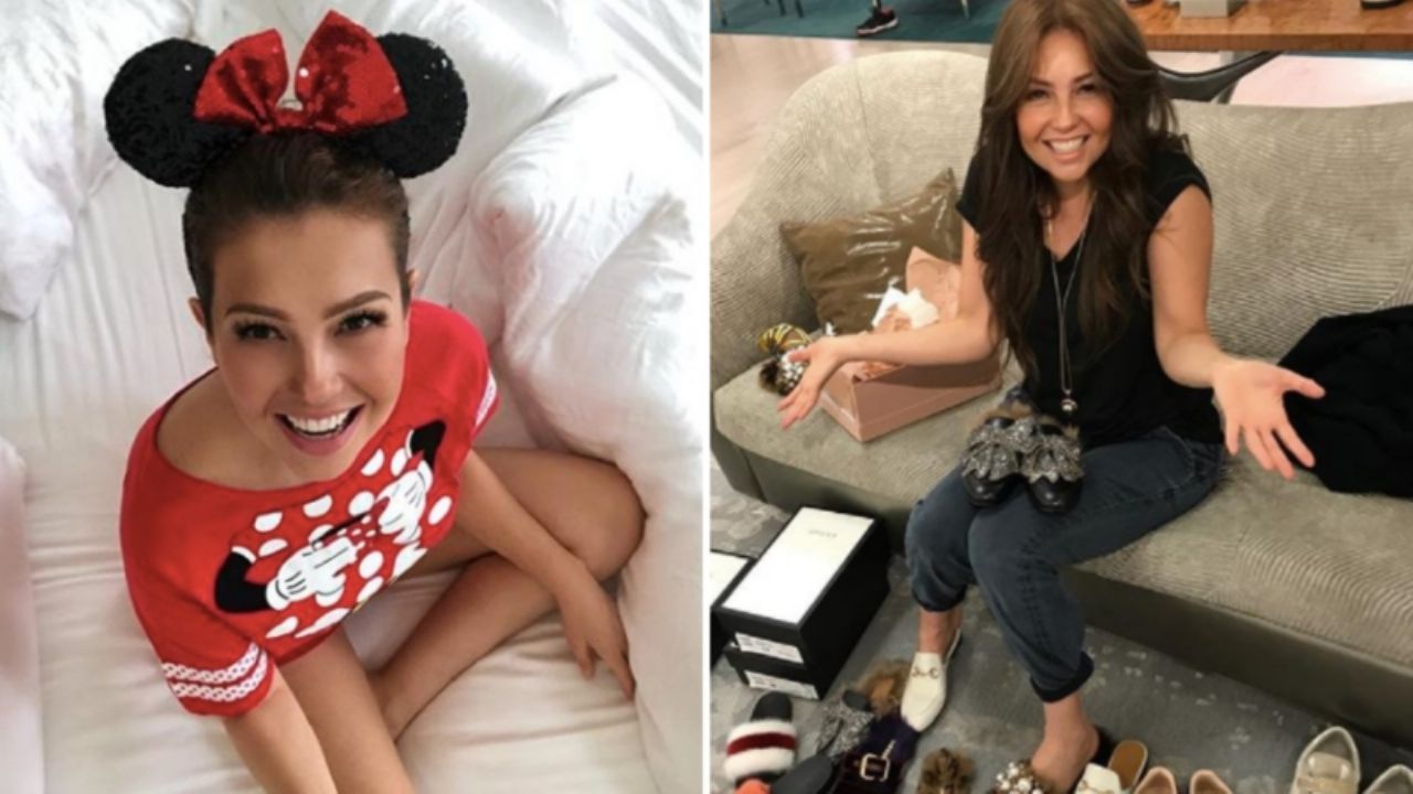 Thalía se pone alocado ‘outfit’ de jovencita y todo Instagram se la ‘come viva’: “Estás vieja pa’ payasa”
