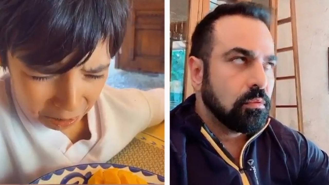 Albertano presume sus dotes culinarios, pero su hijo rechaza su platillo