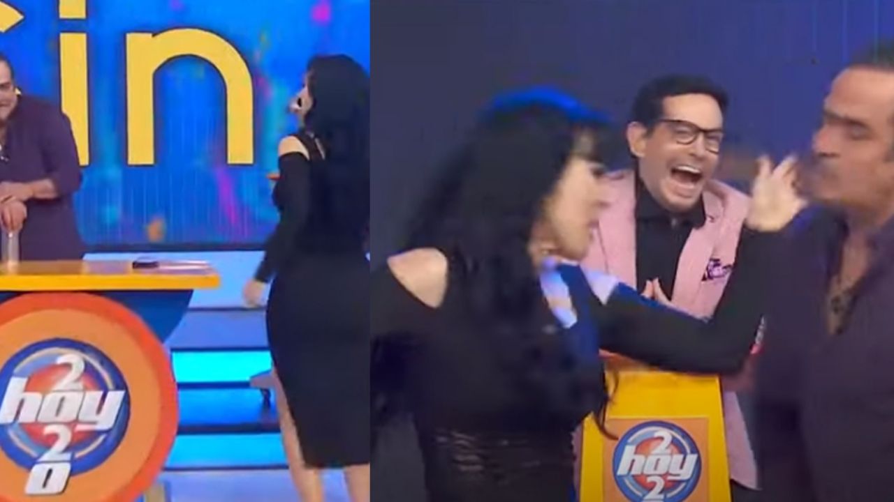 Maribel Guardia pierde los estribos en ‘Hoy’ y cachetea en vivo a actor de Televisa: “Estú… engreído”