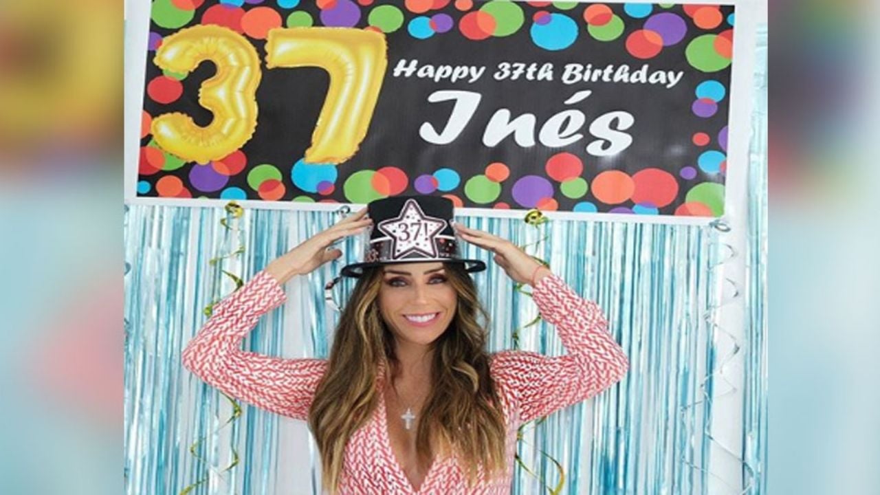 Inés Gómez Mont celebra su cumpleaños número 37 de esta increíble manera