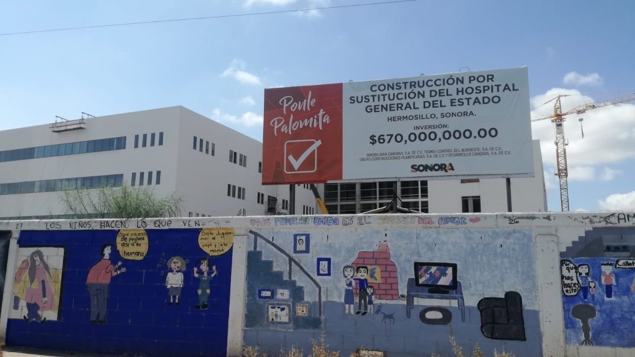 Hospital de Especialidades casi finaliza su construcción; lleva un 95 por ciento en obra