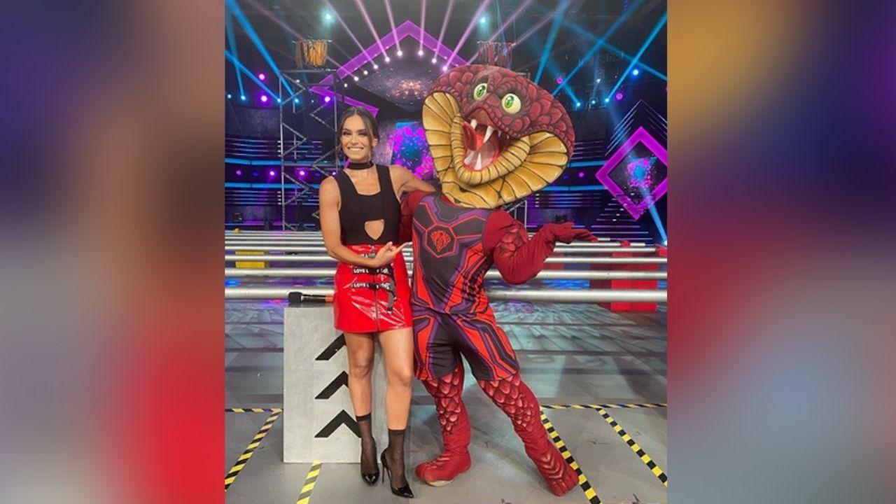 Tania Rincón conquista Televisa con impresionante ‘outfit’ negro para ‘Guerreros 2020’