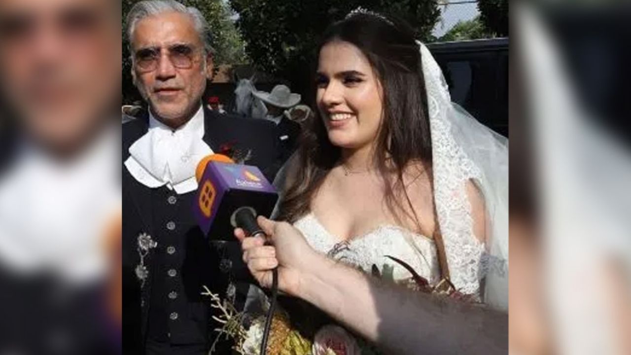 VIDEO: Alejandro Fernández canta y baila al ritmo del mariachi en boda de Camila