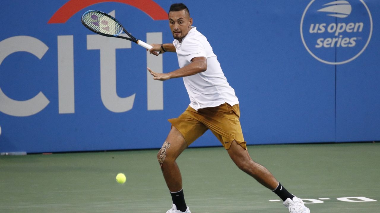 Kyrgios se ‘baja’ del US Open; no disputará la competencia por coronavirus