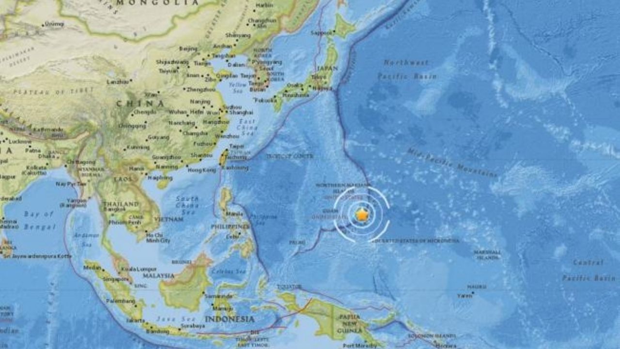 Sismo de 5.6 grados azota en Islas Marianas del Norte; no hay alerta de tsunami