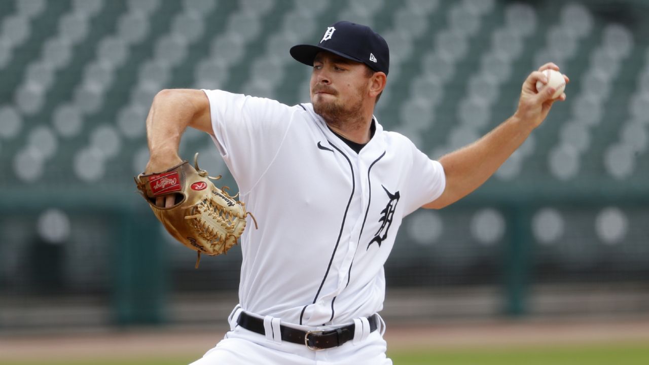 Histórico: Tyler Alexander de los Tigers poncha a nueve bateadores al hilo