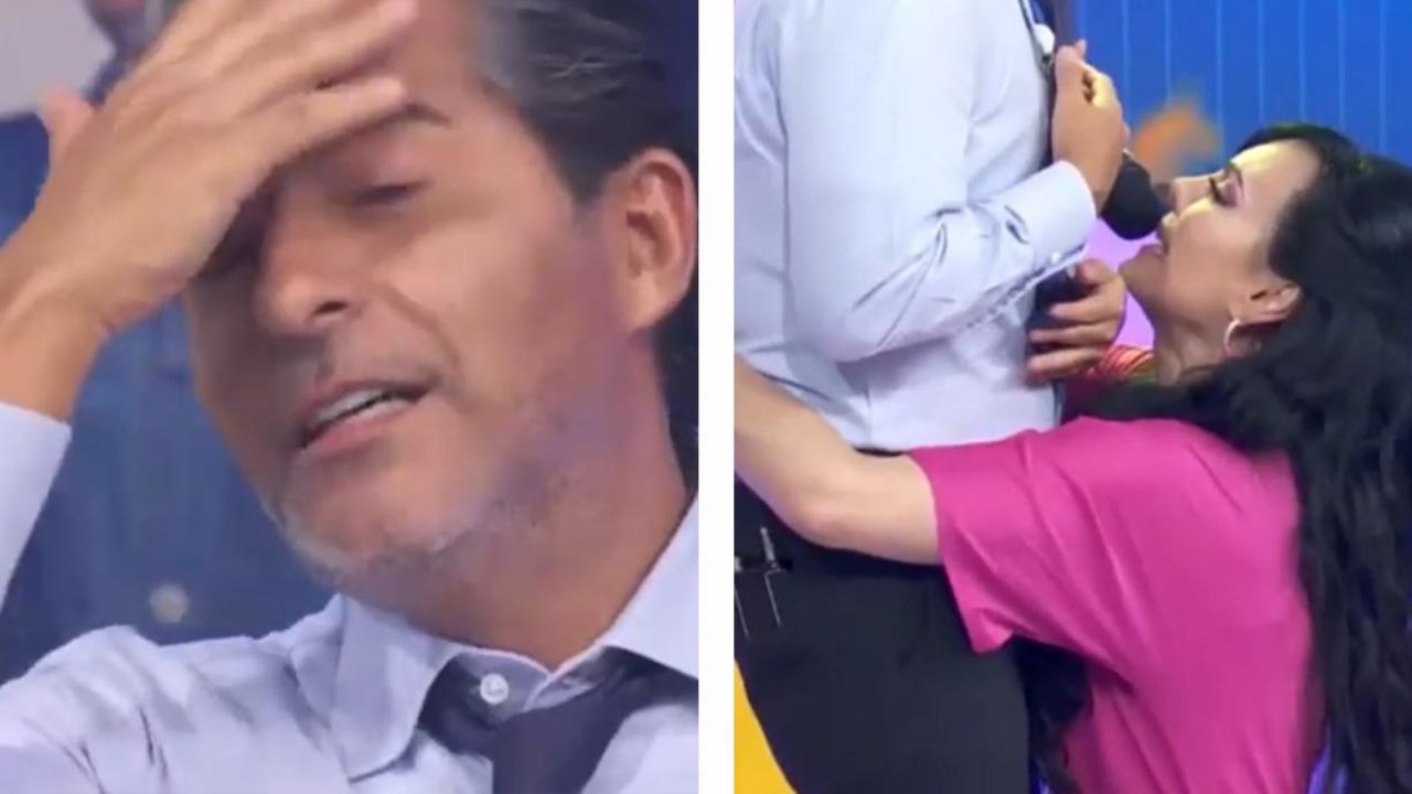Maribel Guardia enloquece y hace sudar a ‘El Negro’ Araiza en vivo en ‘Hoy’