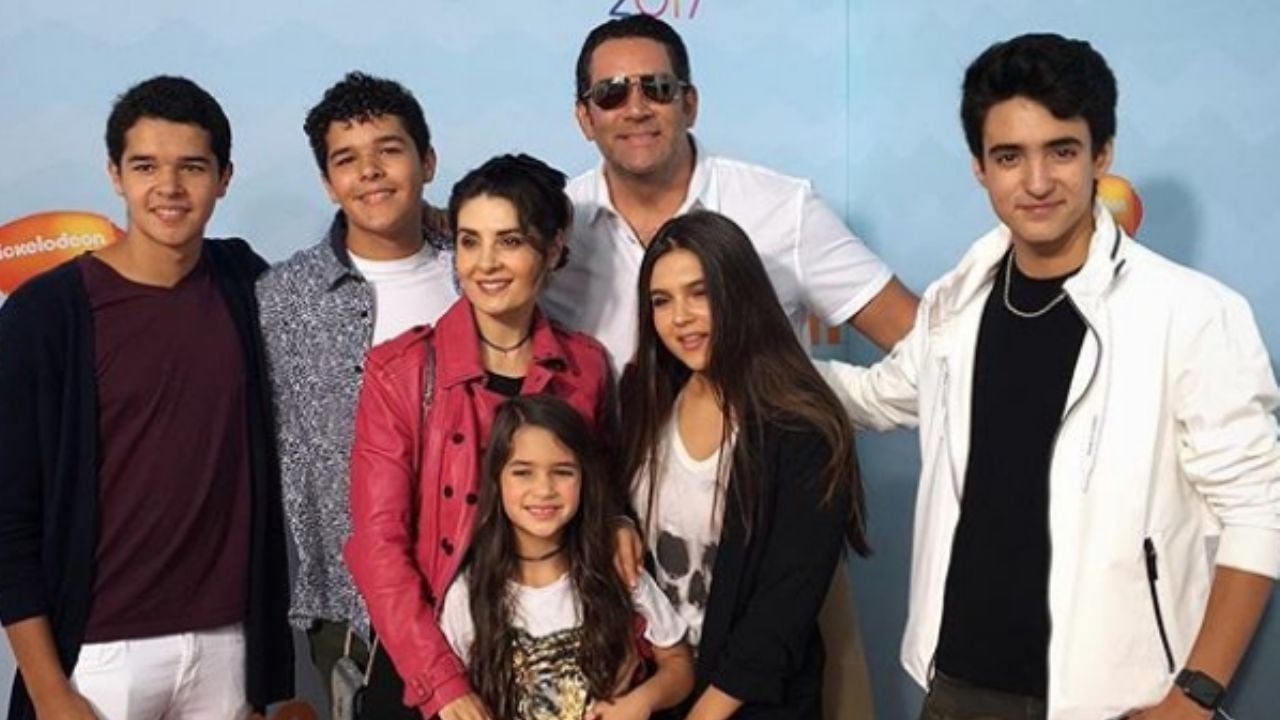 ¡Familia moderna! Mayrín Villanueva celebra el cumple de los hijos de su esposo e Itatí Cantoral