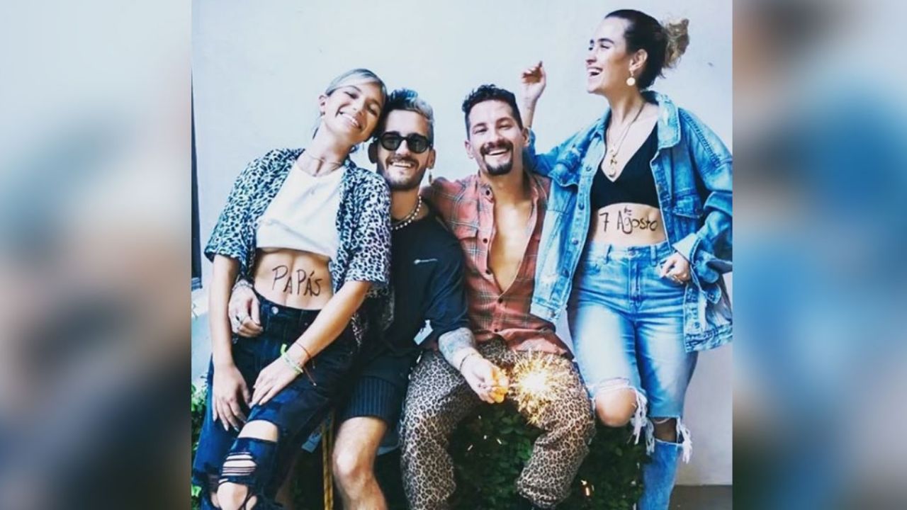 ¡Fiesta en los Montaner! Entre globos y baile, Mau y Ricky revelan el sexo de su ‘bebé’