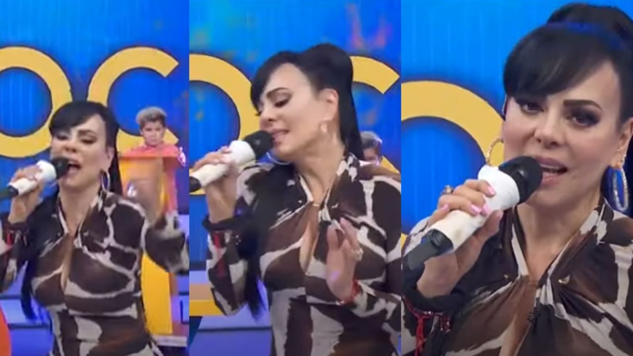 Maribel Guardia arrasa en Televisa al cantar ‘Tatuajes’ de Joan Sebastian en ‘Hoy’