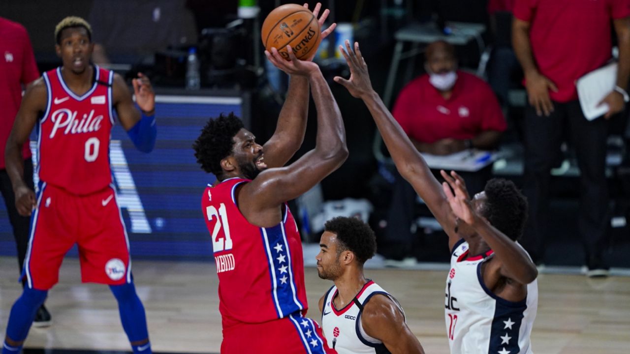 Costosa victoria para los 76ers; derrotan a los Wizards pero Simmons abandona con lesión