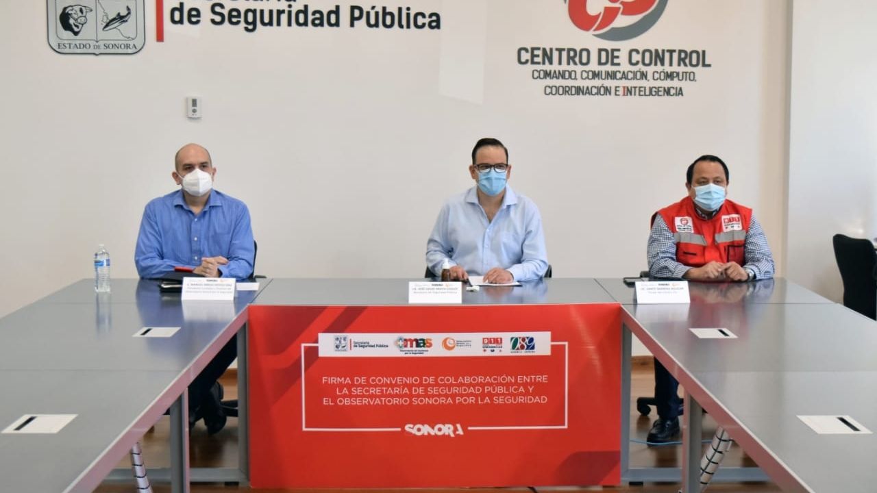 SSP y Observatorio Sonora por la Seguridad hacen alianza de trabajo por Sonora