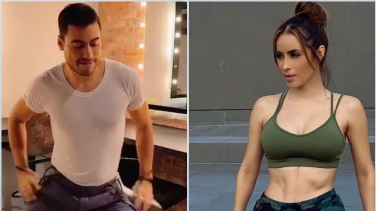 Carlos Rivera derrite a Cynthia Rodríguez con infartante baile en TikTok: “Mío”