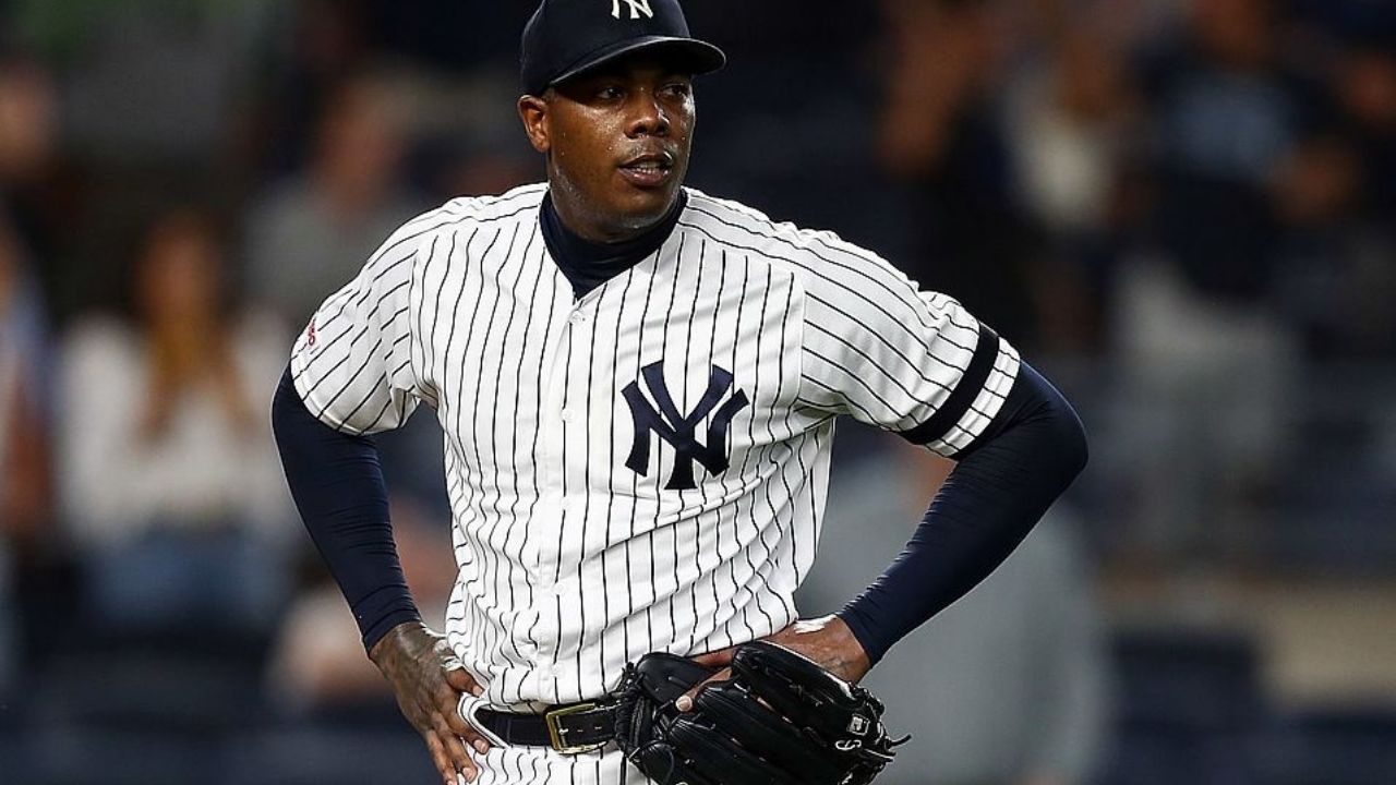 Los Yankees no apurarán el regreso del lanzador cubano Aroldis Chapman
