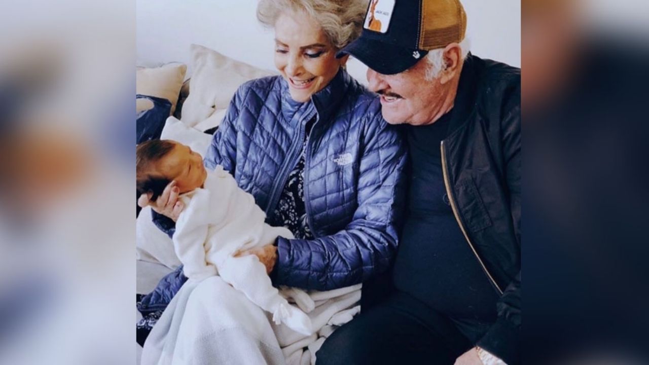 ¡Otro bisnieto! Vicente Fernández da tierna y valiosa bienvenida a ¿el consentido?