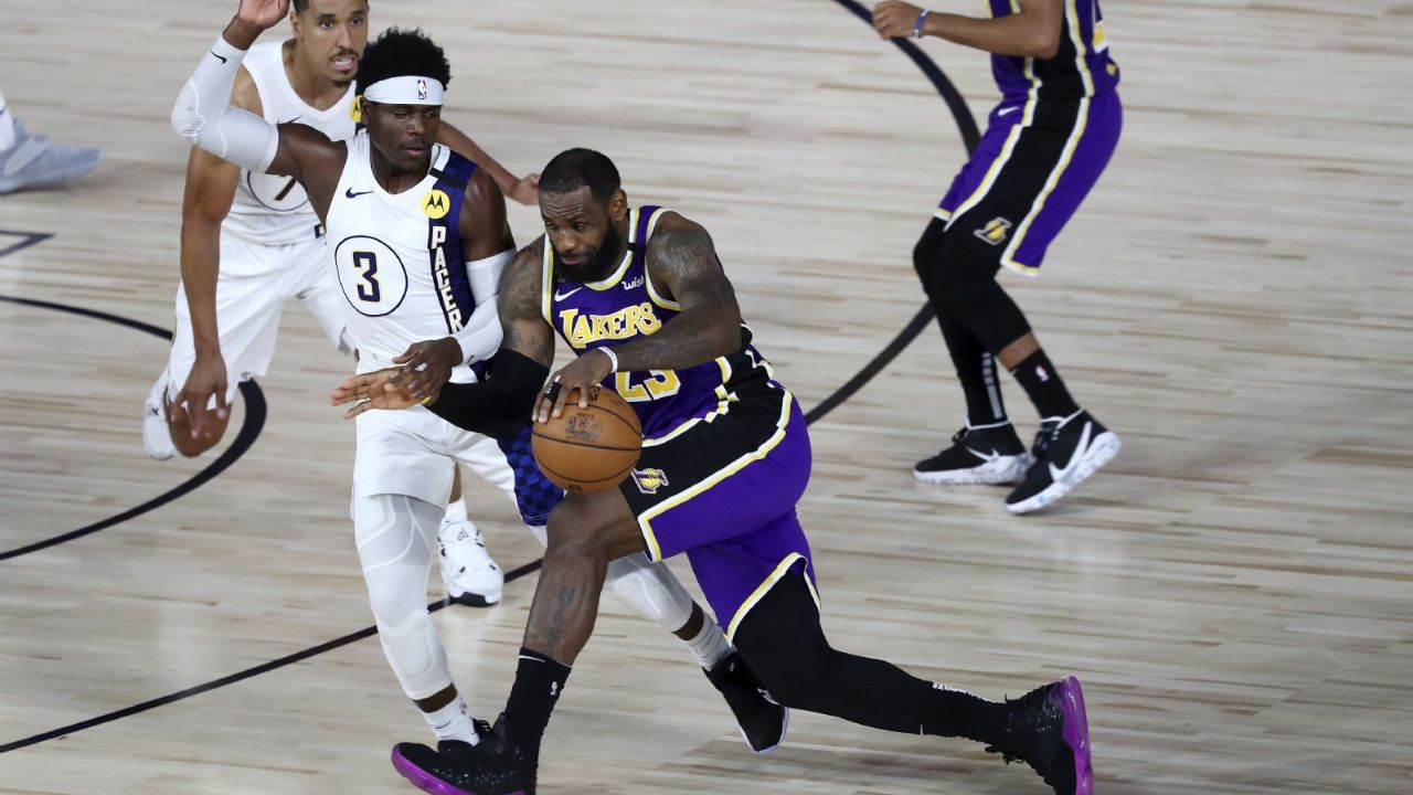 Lakers sigue en picada y los Pacers consiguen quedarse con el triunfo