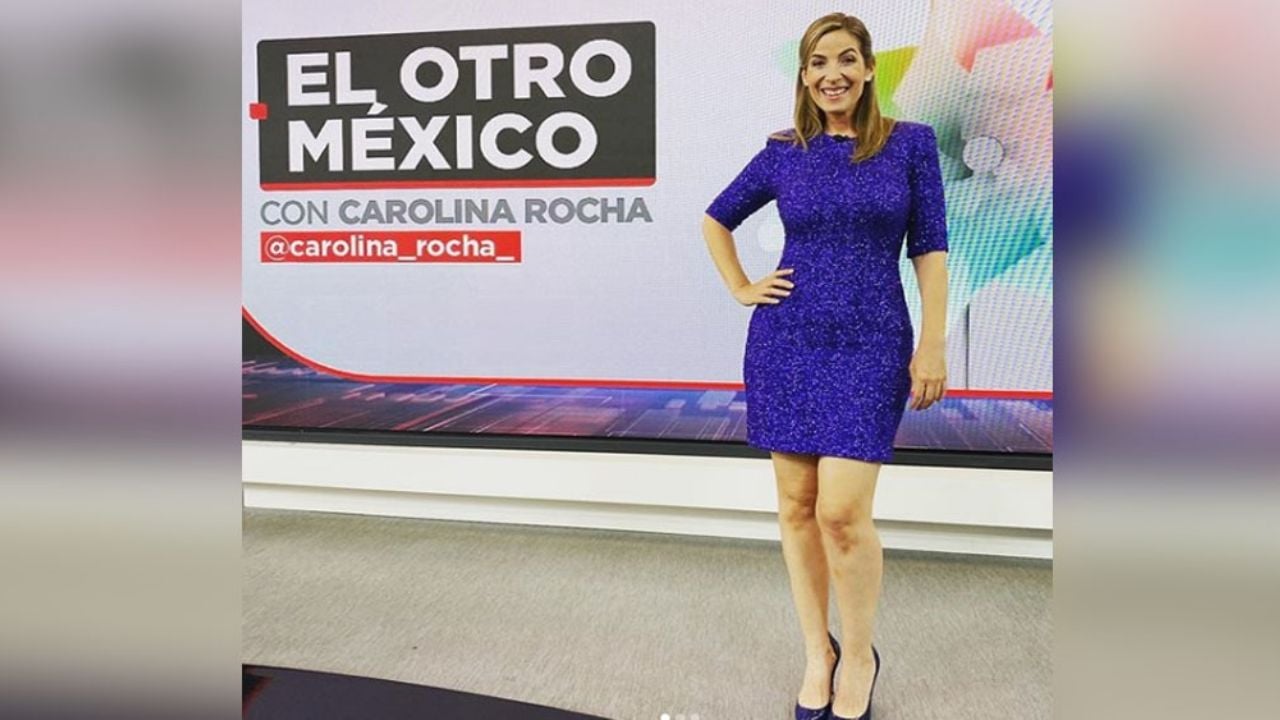 Carolina Rocha pone de cabeza TV Azteca al lucir de rojo y verse mejor que nunca