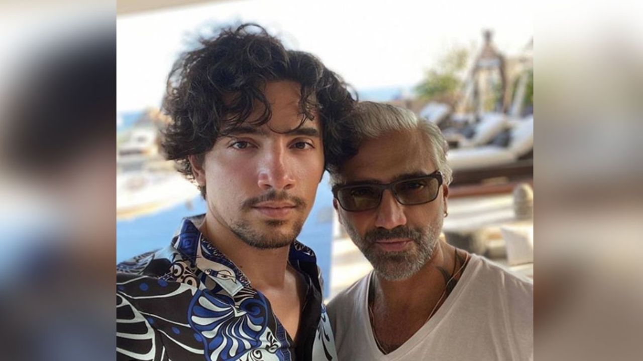 Así lucía ‘El Potrillo’ hace más de 20 años junto a su hijo, Alex Fernández