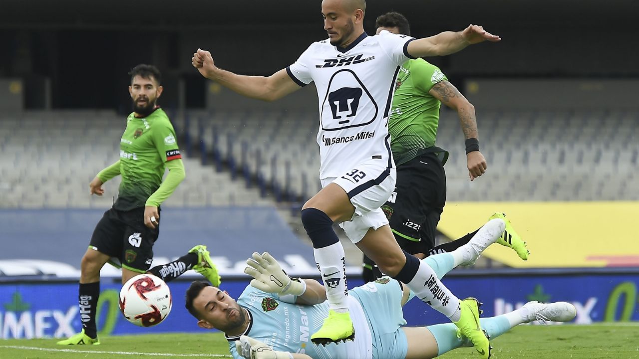 Pumas reparte puntos ante nueve jugadores de los Bravos