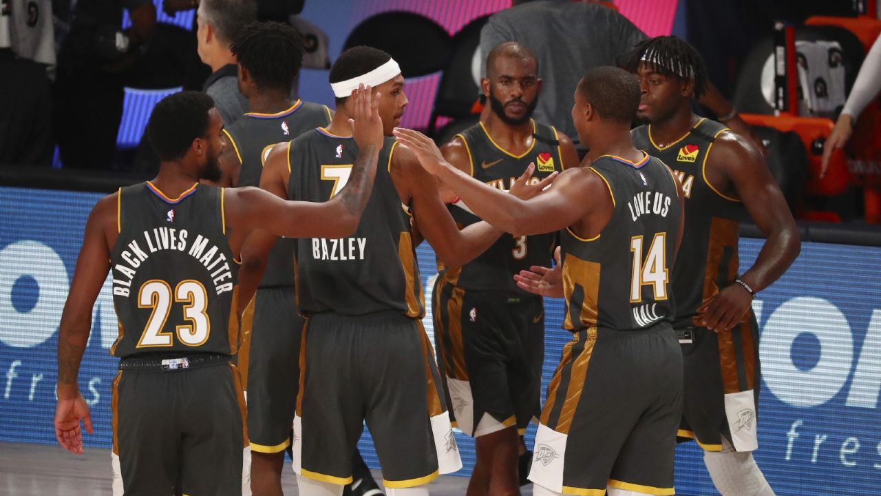 Oklahoma mantiene a los Wizards a raya y siguen sin victorias en la burbuja