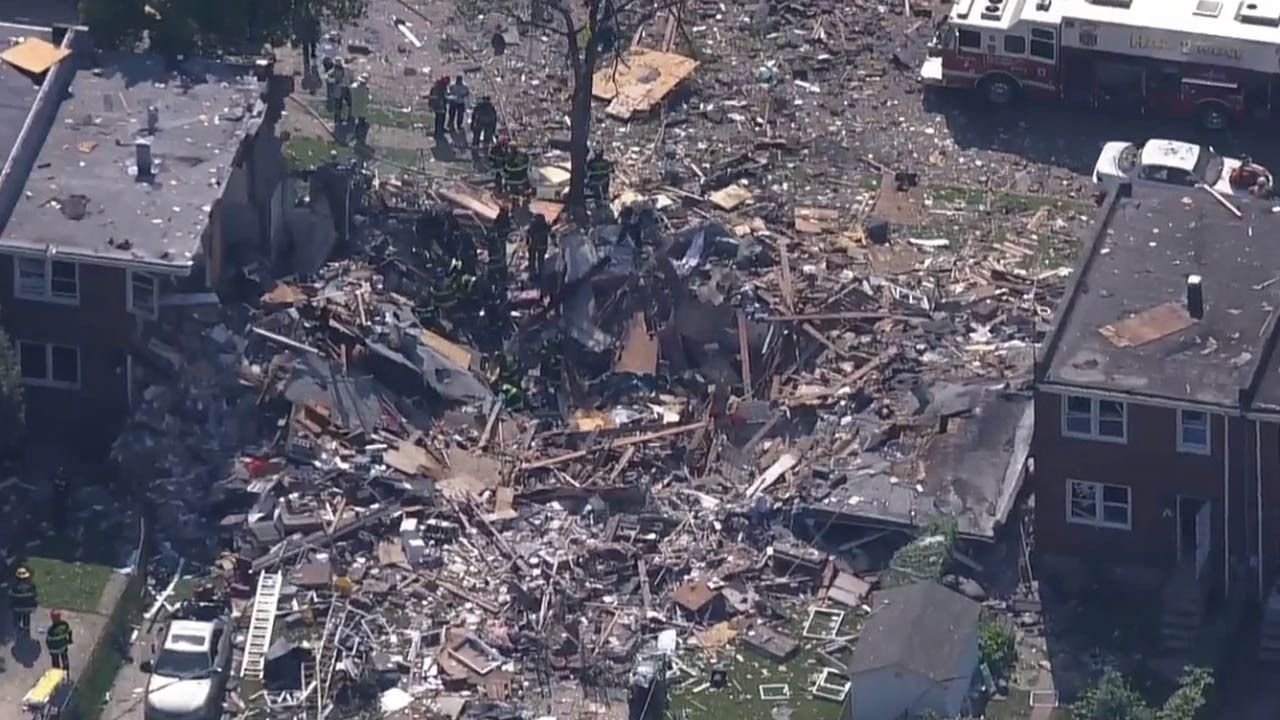 Se registra explosión en una zona residencial de Baltimore; hay un muerto y dos heridos