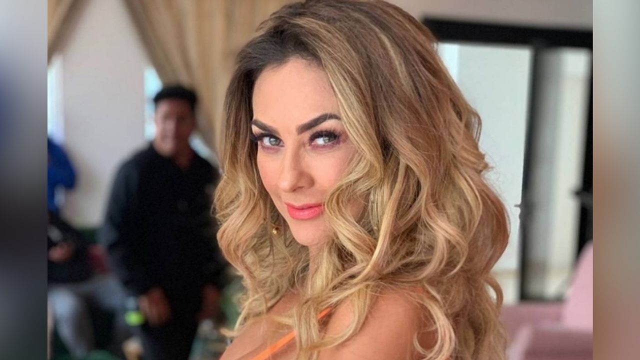 Aracely Arámbula ha deleitado a fans al posar desde la cama en ligera bata