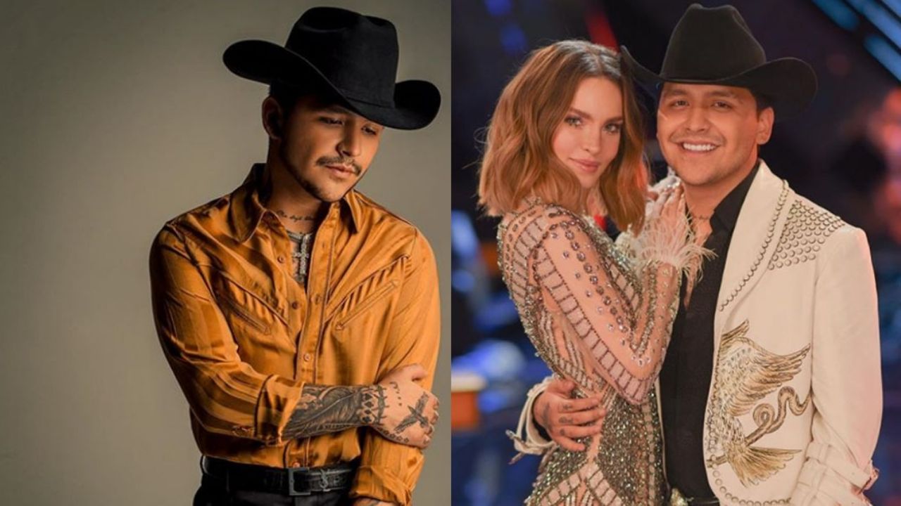 ¡Harto de las críticas! Christian Nodal ‘explota’ en Twitter tras burlas por romance con Belinda