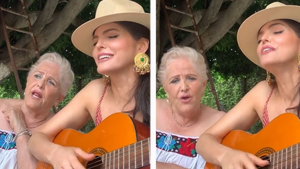 ¡Emotivo! Ana Bárbara canta junto a su madre y cautiva a sus fans en Instagram