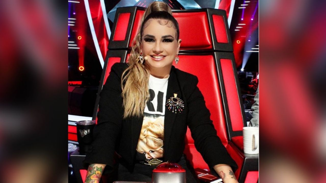 María José domina todo TV Azteca con su irresistible atuendo para ‘La Voz’