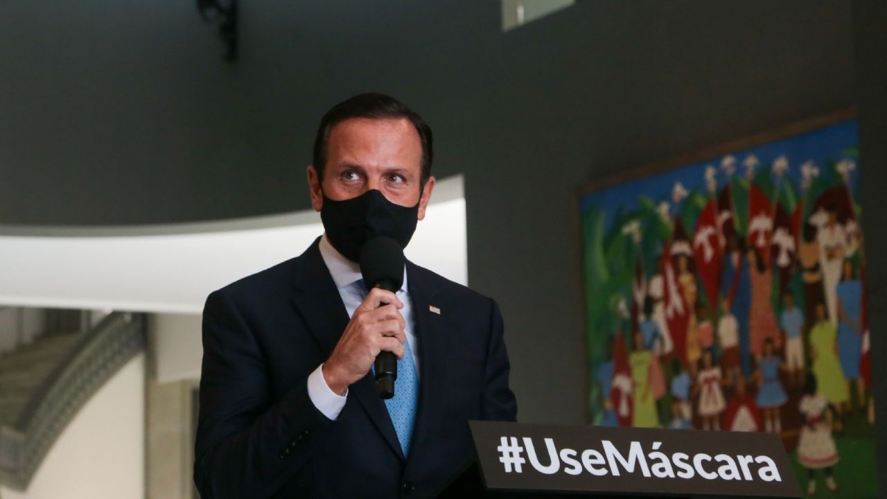 Gobernador de Sao Paulo, positivo a Covid-19; es el décimo primer mandatario contagiado