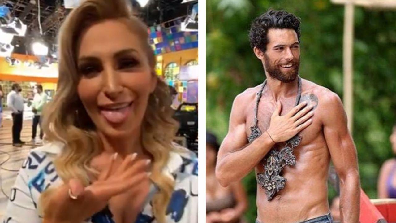 ¿Romance en TV Azteca? Conductora de ‘VLA’ enloquece al conocer a galán de ‘Survivor México’