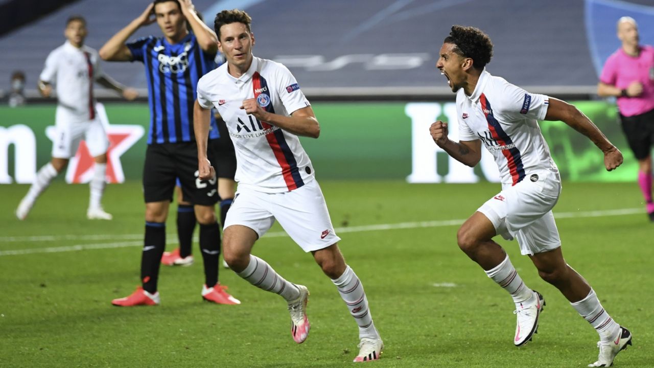 PSG logra una ‘mágica’ remontada ante el Atalanta en el minuto 90