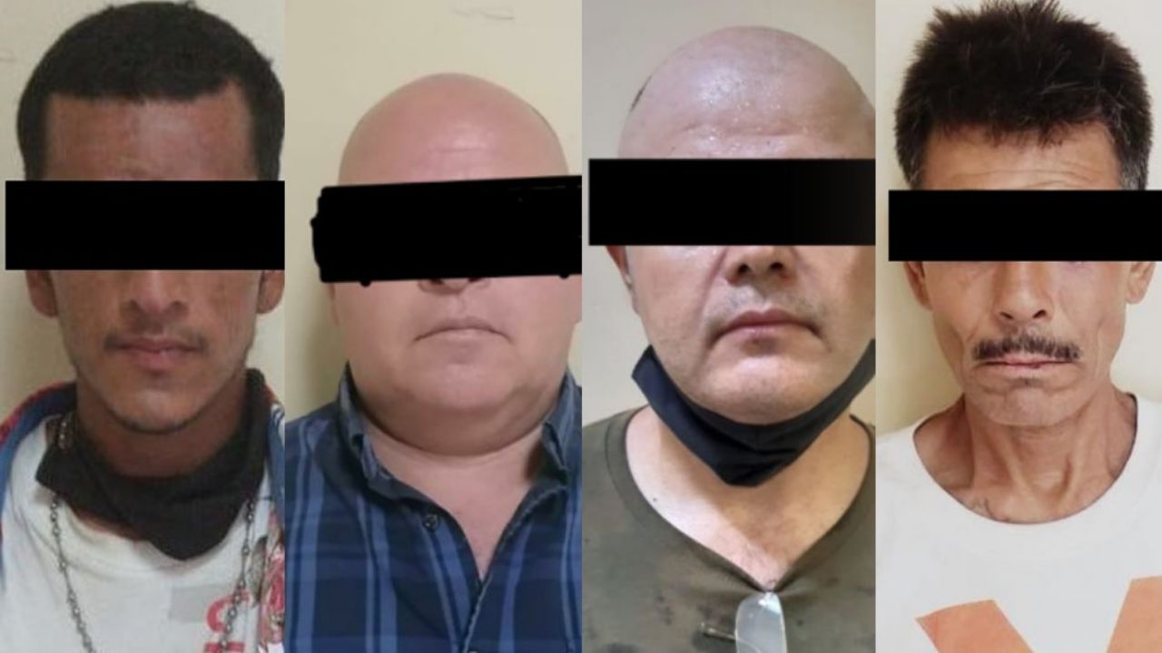 PESP detiene a cuatro sujetos en posesión de presuntos narcóticos en SLRC