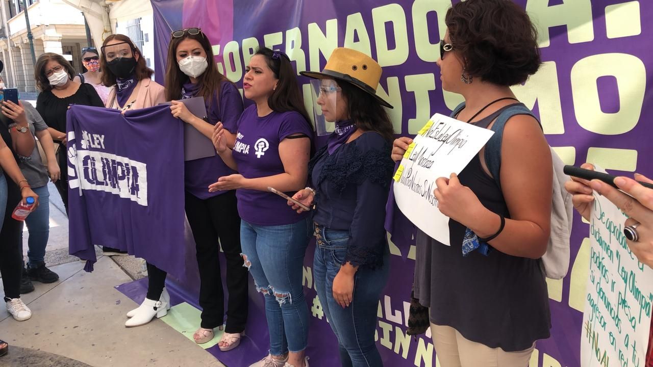 “Lo que les han dicho de la #LeyOlimpia, es un engaño”: Olimpia Coral