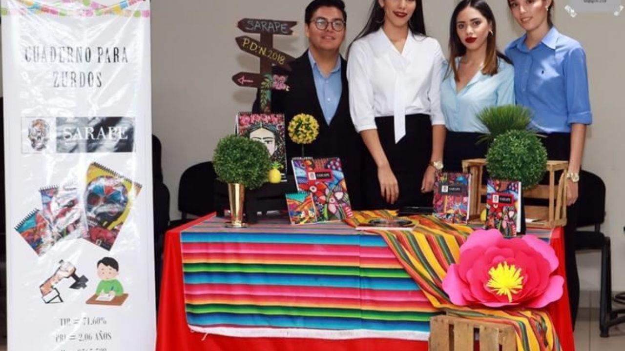 Crean jóvenes cajemenses proyecto ‘Sarape’ en apoyo a los zurdos