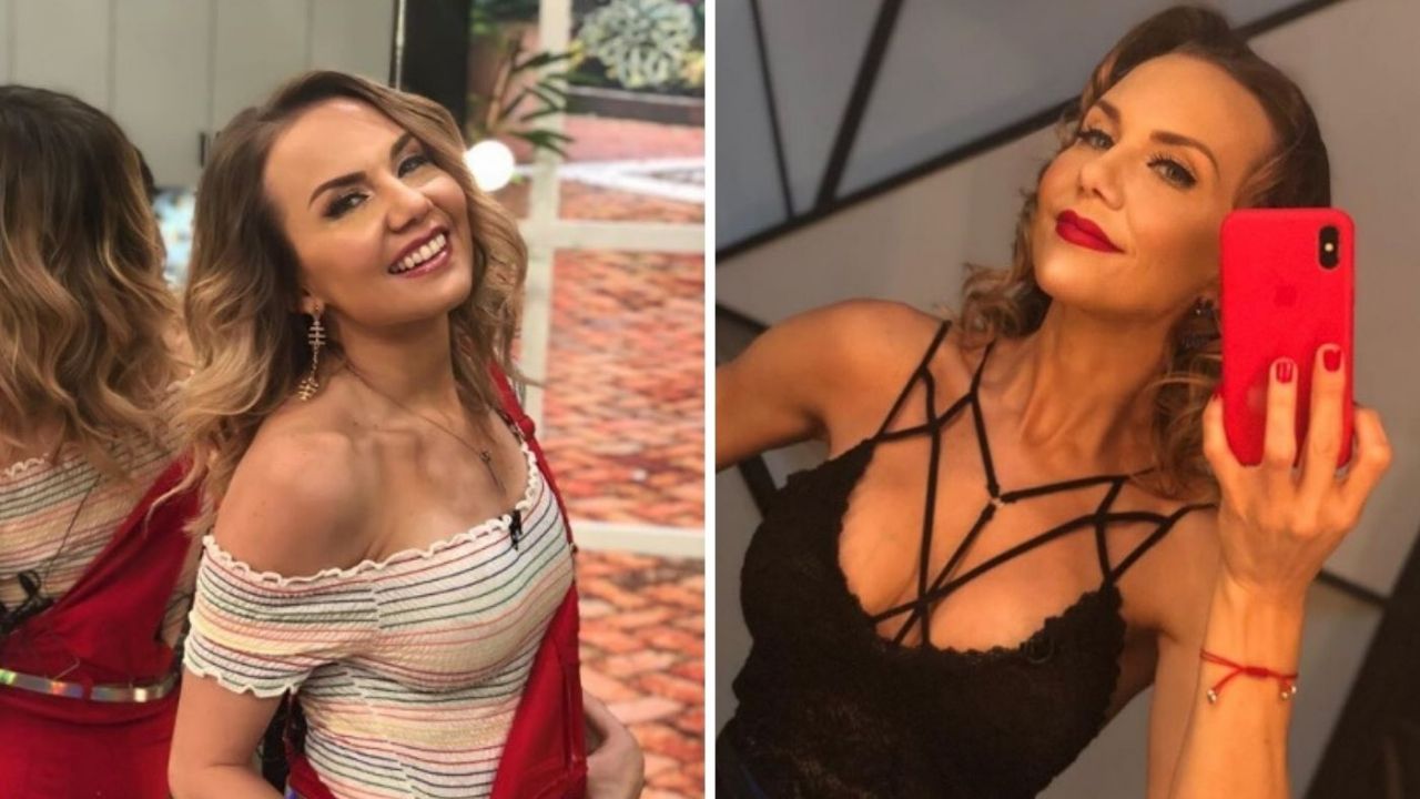 Michelle Vieth deleita pupilas al pisar los foros de Televisa y hacer tremenda llegada triunfal