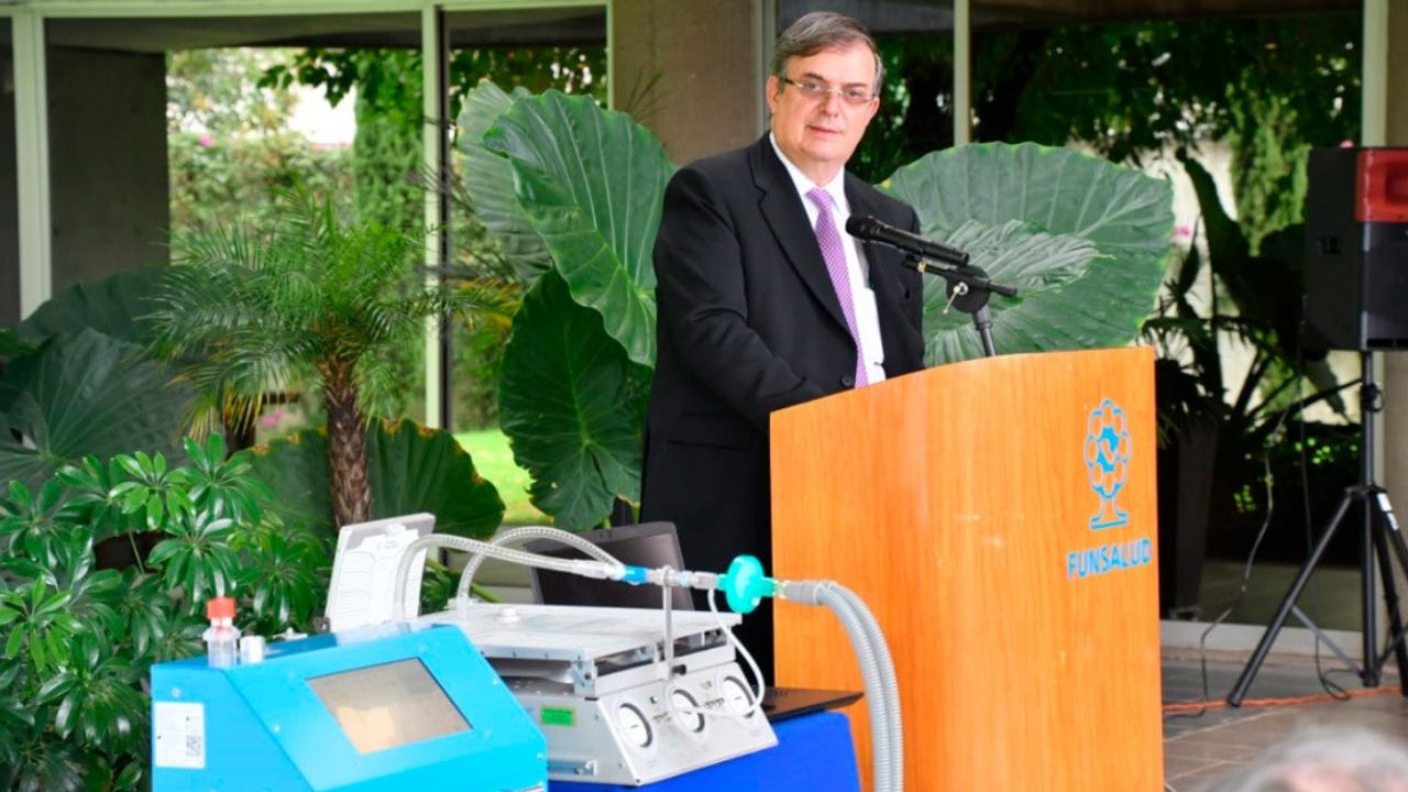 Ayuda Covid-19: Gobierno de México presenta un ventilador construido en 10 semanas