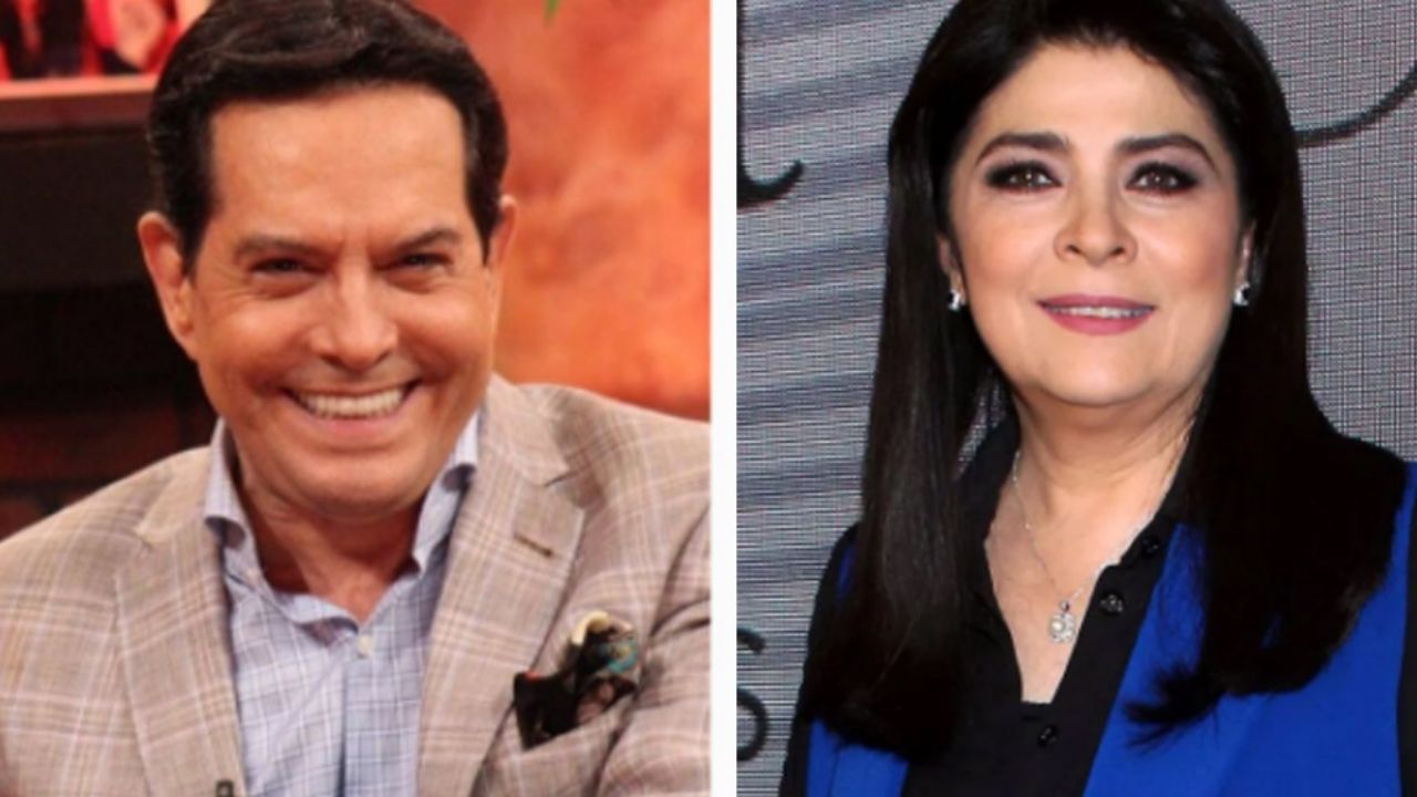¿Irreconocibles? Pepillo Origel comparte foto inédita junto a Victoria Ruffo