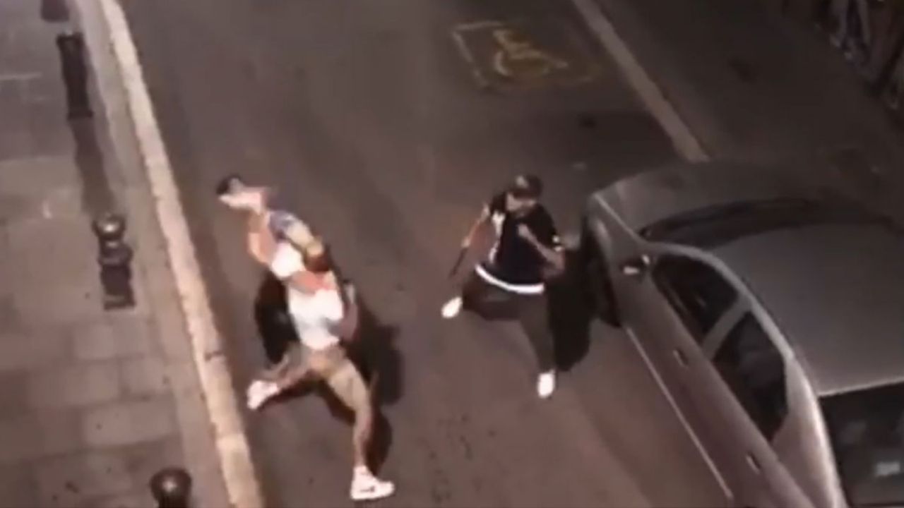 VIDEO: Boxeador es arrestado en Barcelona al dar fuerte golpiza a dos camareros